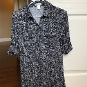 Harold’s button up shirt